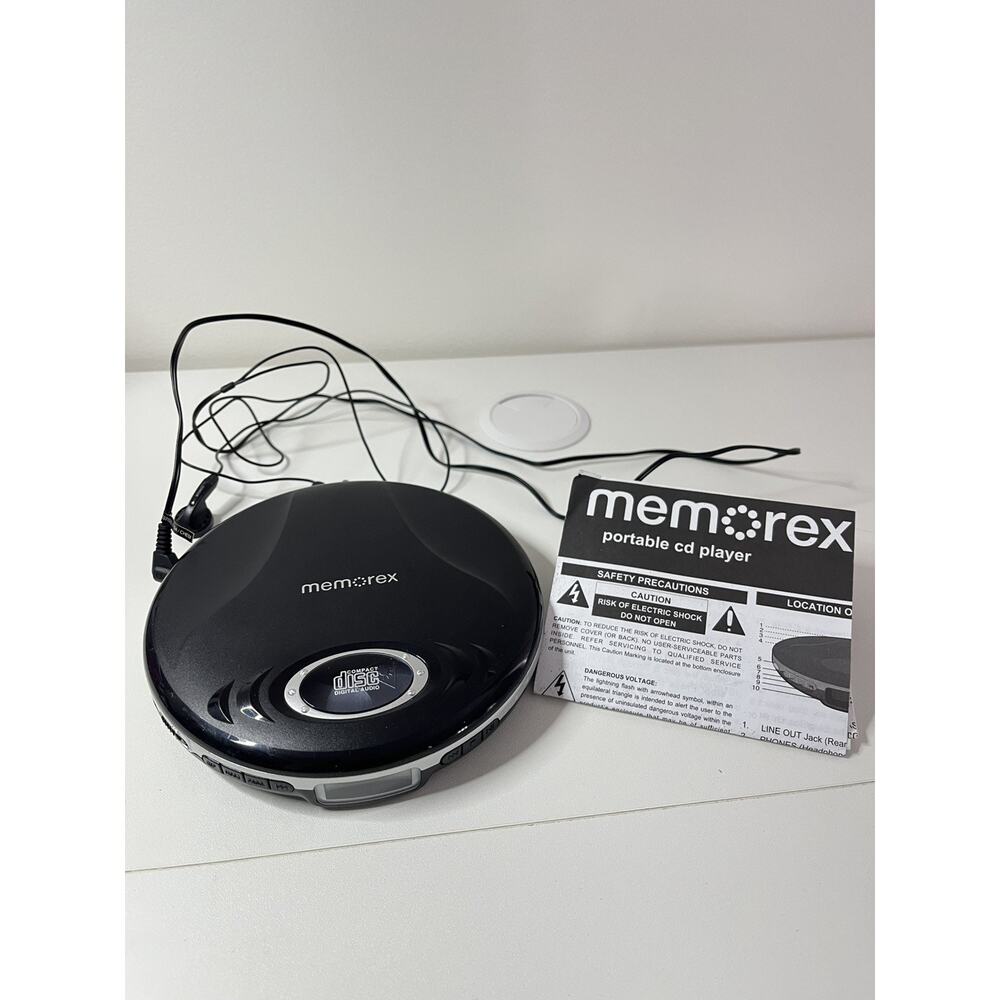 Portable CD Player TESTED And Working Memorex